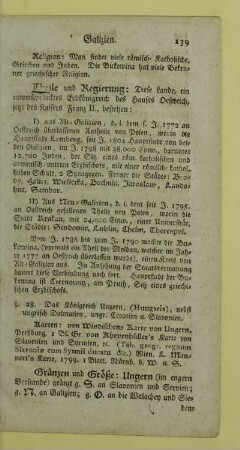 28. Das Koenigreich Ungern, (Hungaria), nebst ungrisch Dalmatien, ungr. Croatien u. Slavonien