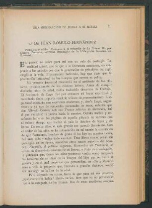 De Juan Rómulo Fernández
