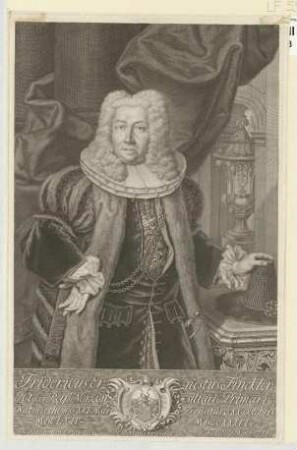Fridericus Ernestus Finckler; geb. 16.03.1664 in Wertheim; gest. 20.10.1736