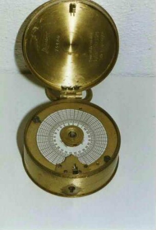 Papierscheibenwächteruhr, tragbar