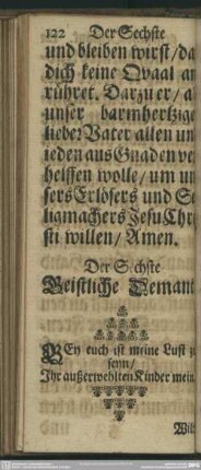 Der Sechste Geistliche Demant