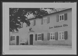 Theisewitz. Ortsansicht - Gasthof Zum Schönen Otto