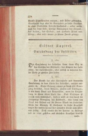 Eilftes Kapitel. Entzündung der Luftröhre