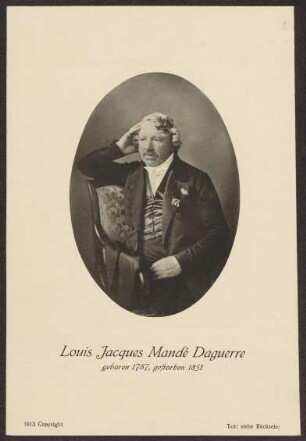 Daguerre, Louis Jacques Mandé
