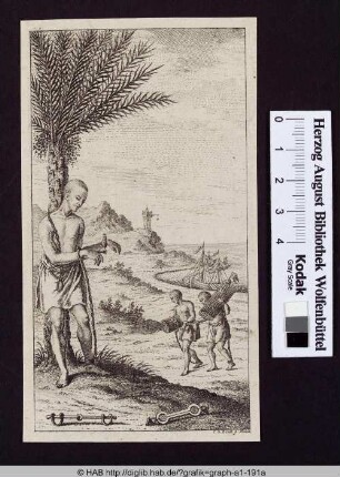 Gefesselte Sklaven in Afrika.