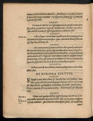 De Heroica Virtute.