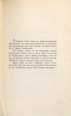 Ueber einige Derivate des Acetophenons