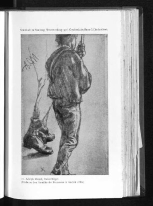 10. Adolph Menzel, Bannerträger