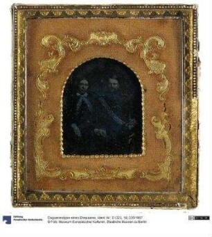 Daguerreotypie eines Ehepaares