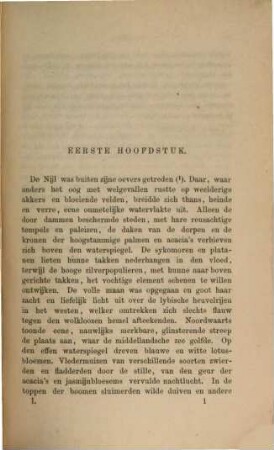 Eene aegyptische koningsdochter : Historische roman van Georg Ebers, vertaald door H. C. Rogge en C. H. Pleÿte, 1