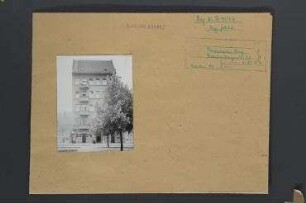 Straßenansicht. Berlin, Prenzlauer Berg, Braunsberger Straße 20 (seit 1974 Hans-Otto-Straße)