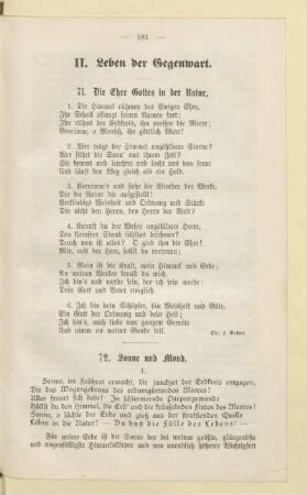 [a. Die weite Welt. (Himmel und Erde.)]