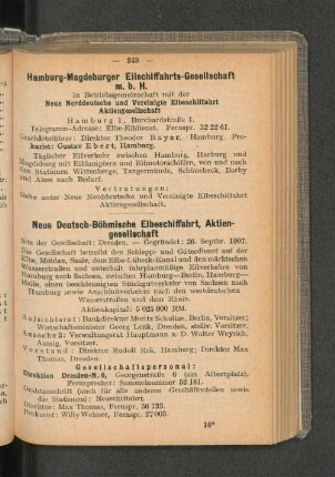 Hamburg-Magdeburger Eilschiffahrts-Gesellschaft m. b. H.