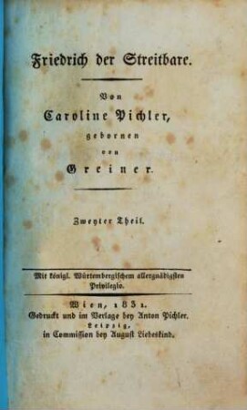 Friedrich der Streitbare, 2