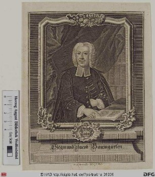 Bildnis Sigmund Jacob Baumgarten