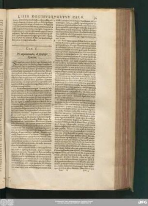 Cap. V. De appellationibus ab Episcopo Romano.