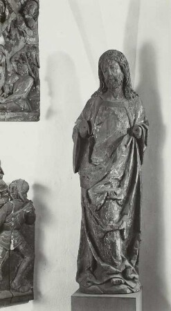 Christus im Mantel als Auferstandener