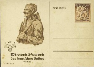 Winterhilfswerk des deutschen Volkes 1938/39 - Februar
