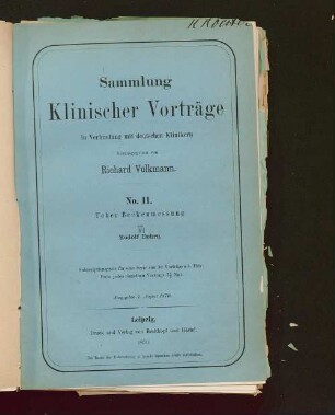 Ueber Beckenmessung