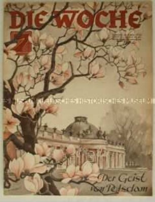 Illustrierte "Die Woche" zum "Geist von Potsdam"