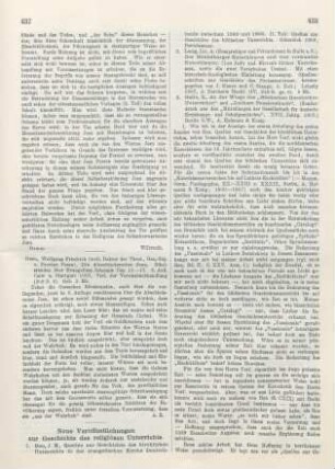 437-442 [Rezension] Quellen zur Geschichte des biblischen Unterrichts