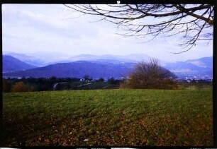 Dinkelsberg: Fernblick vom Dinkelsberg auf Wiesental und Schwarzwald