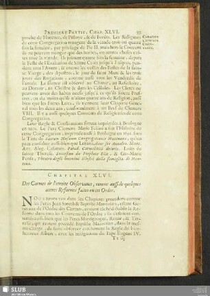 Chapitre XLVI. Des Carmes de l'etoite Observance, comme aussi de quelques autres Reformes faites en cet Ordre