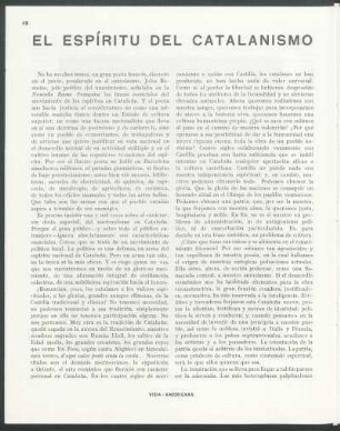 El espíritu del catalanismo