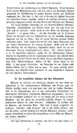 18. Die kanadischen Indianer und ihre Lebensweise
