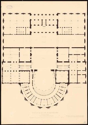 Hofoper Wien: Grundriss 3. Rang