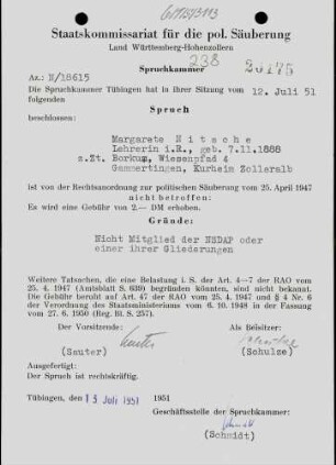Nitsche, Margarete