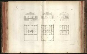 Planche 23: Maison particulière executée à Paris, rue du Faubourg Poissonnière