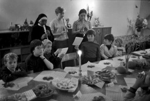 Erntedankfest im städtischen Schülerhort in der Sophienstraße