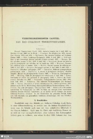 Vierunddreissigstes Capitel. Das Bad-Collodion-Trockenverfahren
