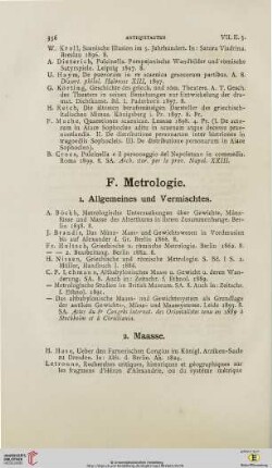 Metrologie