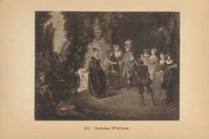 Antoine Watteau. Die französische Komödie. 468