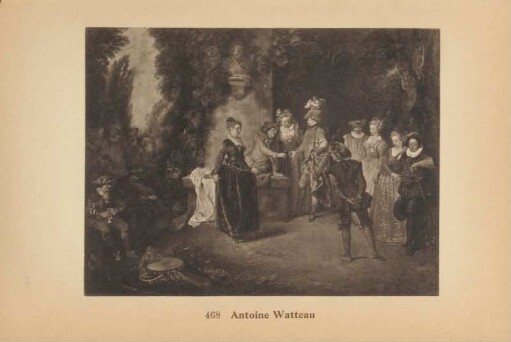 Antoine Watteau. Die französische Komödie. 468