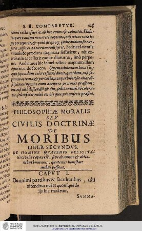 Liber II. Caput I.