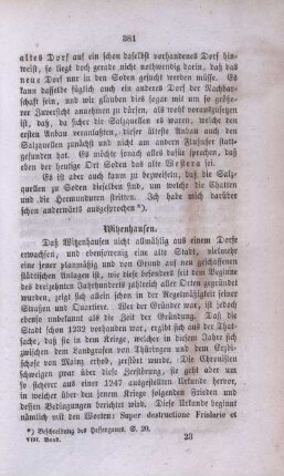 Witzenhausen.