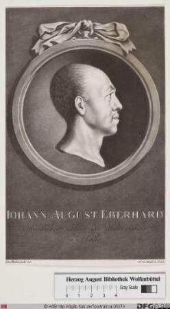 Bildnis Johann August Eberhard