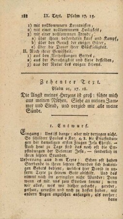 Zehenter Text