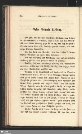 Ueber schützende Kleidung