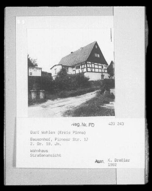 Bauernhof, Stadt Wehlen