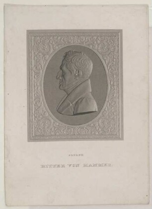Bildnis des Ritters Joseph von Hammer