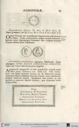 Numismata Agrippinae