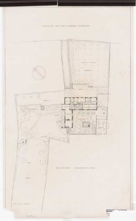 Wohnhaus Dr. Werner, Stuttgart: Grundriss OG 1:250
