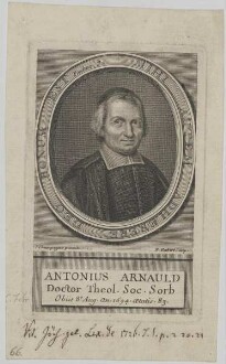 Bildnis des Antonius Arnauld