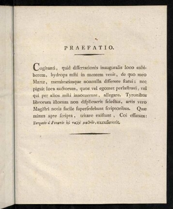 Praefatio.