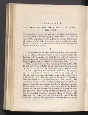 Chapter VIII. The work of the bible societies during the war