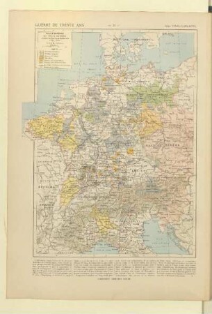 Allemagne et Italie du Nord pendant la guerre de Trente Ans (1618-1648)